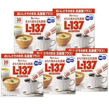 Amazon | まもり高める乳酸菌L-137 パウダースティック 39g箱 ×5